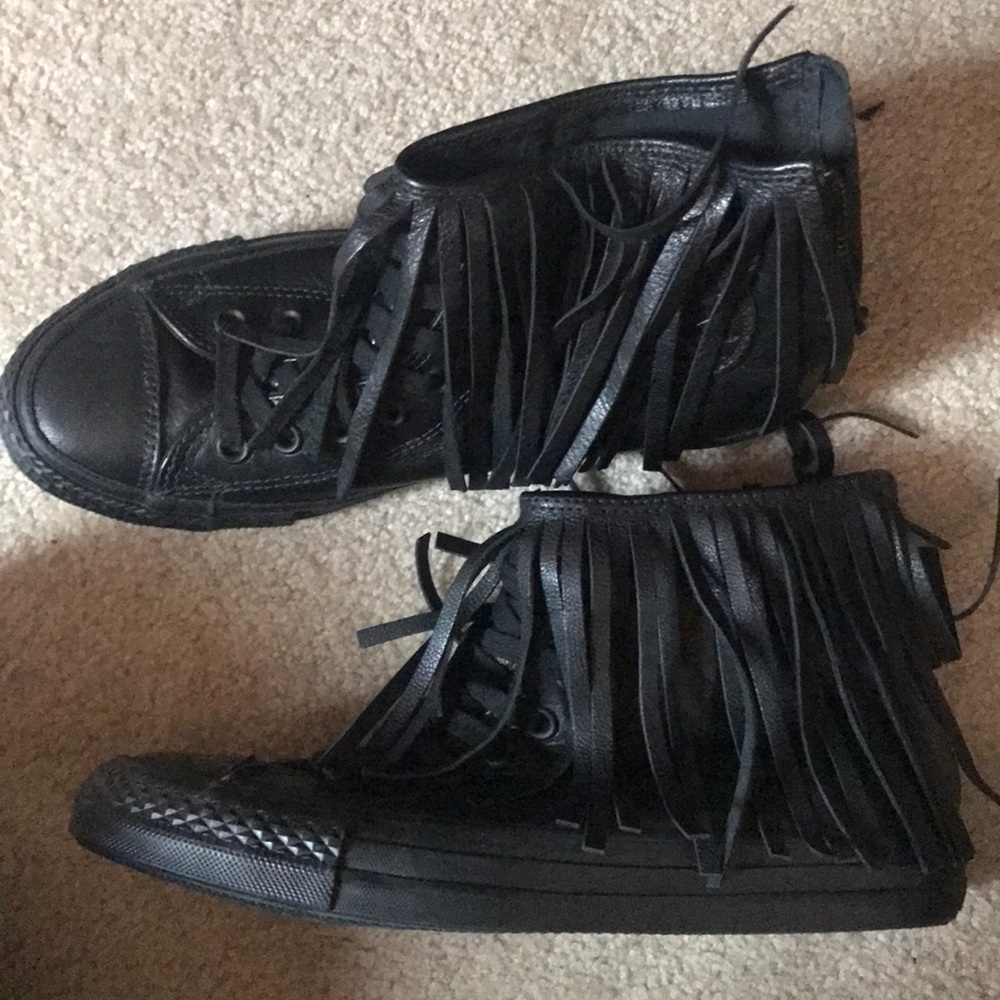 Leather Chuck Taylor Converse